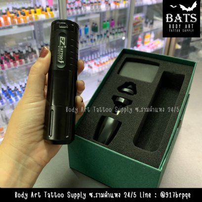 เครื่องสัก EZ ไร้สาย Evotech [ดำ]